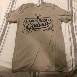 Charles Wesley Godwin Country Artist Western Shirt Size Medium